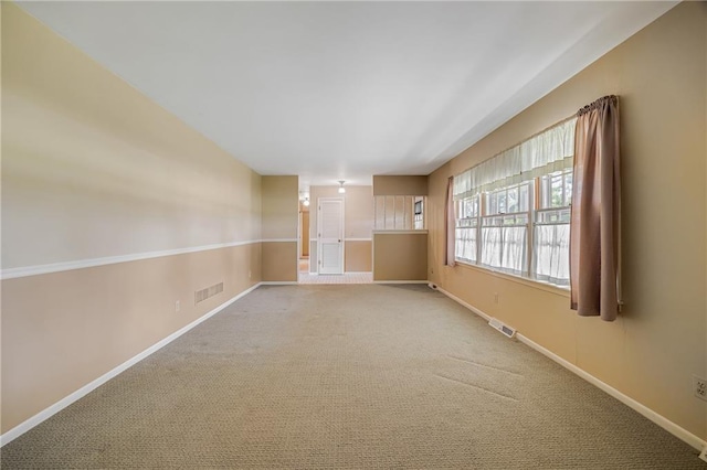 561 SW County Road O, Holden, MO 64040 - unfurnished living room featuring baseboards and carpet flooring