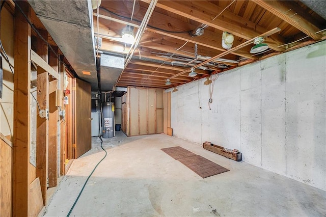561 SW County Road O, Holden, MO 64040 - unfinished below grade area featuring gas water heater