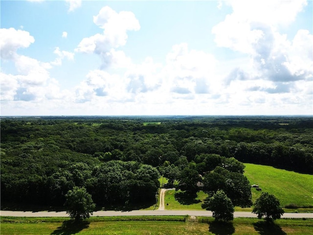 561 SW County Road O, Holden, MO 64040 - bird's eye view of a heavily wooded area
