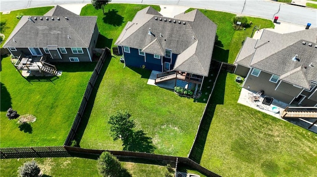 16728 Ruby Way, Basehor, KS 66007 - aerial perspective of suburban area