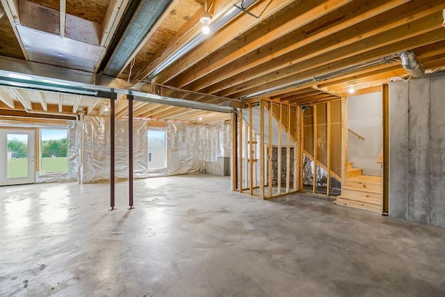 2416 W 177th St, Overland Park, KS 66085 - below grade area with stairway