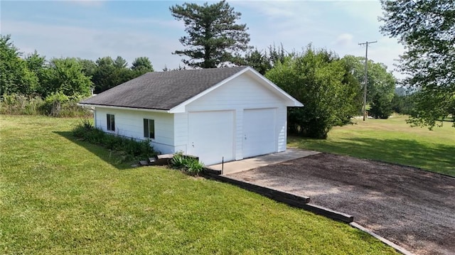 596 E 1732nd Rd, Baldwin City, KS 66006 - view of detached garage