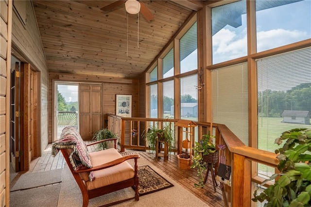 596 E 1732nd Rd, Baldwin City, KS 66006 - sunroom / solarium with lofted ceiling