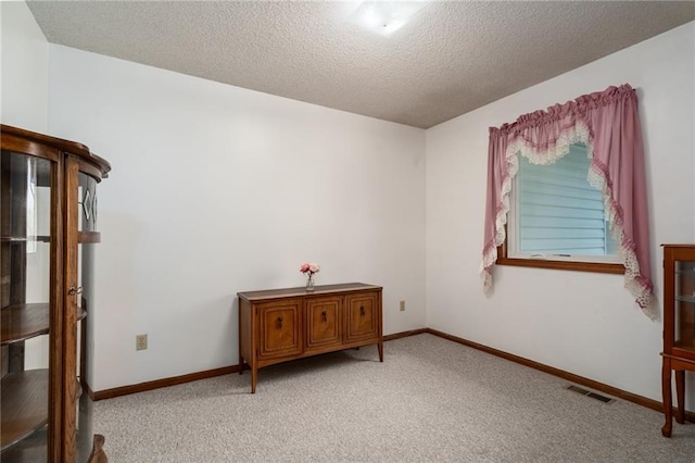 596 E 1732nd Rd, Baldwin City, KS 66006 - spare room with light carpet and a textured ceiling