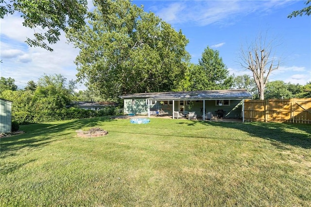 1101 Anderson St, Warrensburg, MO 64093 - view of yard