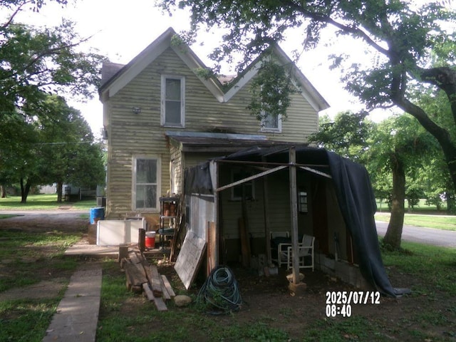211 W Madison St, Yates Center, KS 66783 - rear view of house