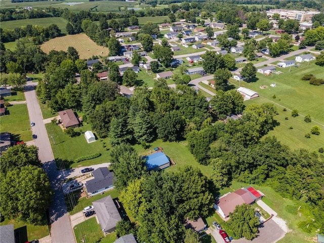 1306 Ruby St, Carrollton, MO 64633 - aerial view of property and surrounding area