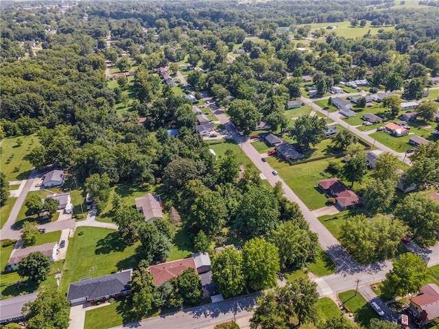 1306 Ruby St, Carrollton, MO 64633 - aerial view of residential area