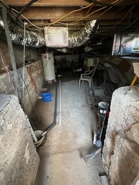 1110 W Main St, Chanute, KS 66720 - basement with water heater