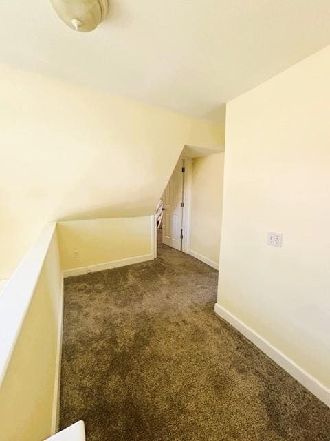 621 N 3rd St, Burlington, KS 66839 - additional living space with carpet and lofted ceiling