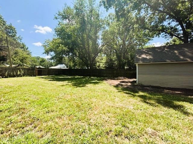 621 N 3rd St, Burlington, KS 66839 - view of fenced backyard