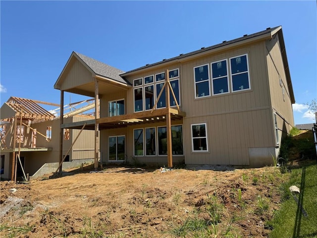 2156 Black Walnut Dr, Liberty, MO 66085 - rear view of property with a wooden deck