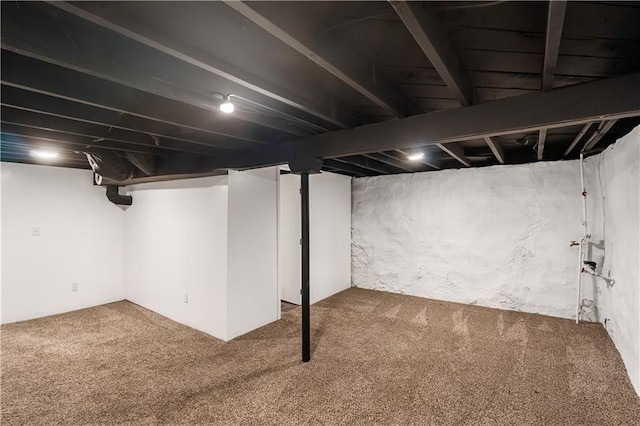 4001 Tracy Ave, Kansas City, MO 64110 - finished basement featuring carpet floors