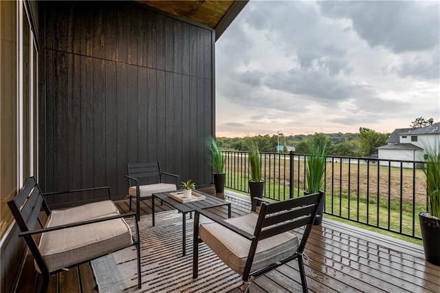 18221 W 168th Ter, Olathe, KS 66062 - balcony with an outdoor living space