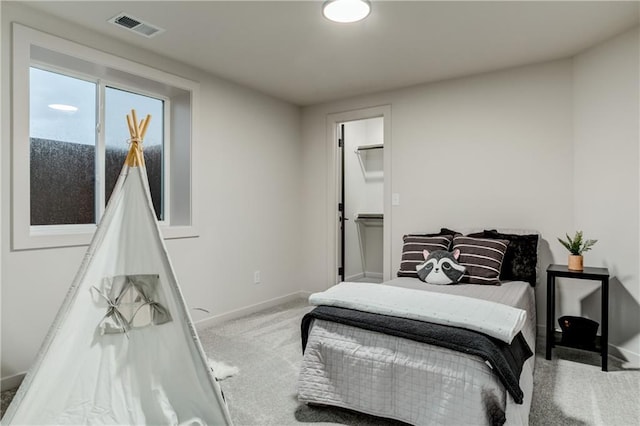 18221 W 168th Ter, Olathe, KS 66062 - bedroom featuring carpet floors and a spacious closet