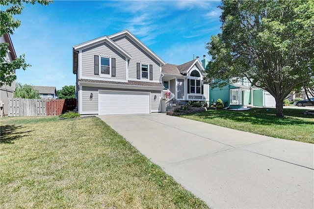 16113 S Cole St, Olathe, KS 66062 - view of front facade featuring a garage and driveway