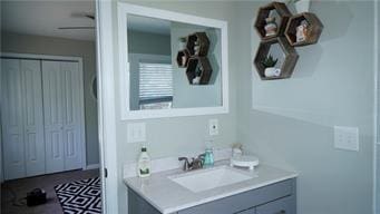 5007 Euclid Ave, Kansas City, MO 64130 - bathroom featuring vanity