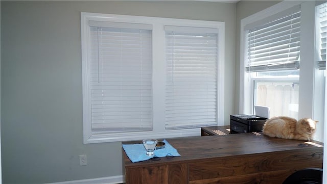 5007 Euclid Ave, Kansas City, MO 64130 - home office with baseboards