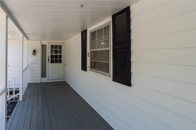 2618 Manor Ter, Lawrence, KS 66046 - view of wooden porch