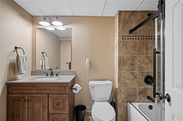 508 Ambersham Dr, Lees Summit, MO 64081 - full bath with vanity and  shower combination