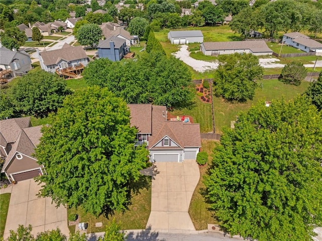 508 Ambersham Dr, Lees Summit, MO 64081 - aerial view of residential area