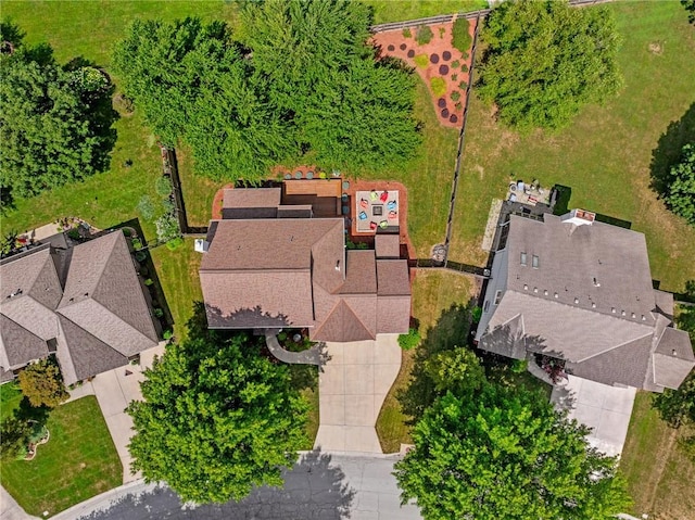 508 Ambersham Dr, Lees Summit, MO 64081 - bird's eye view