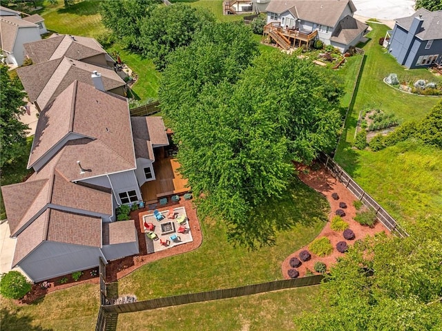 508 Ambersham Dr, Lees Summit, MO 64081 - aerial view of residential area