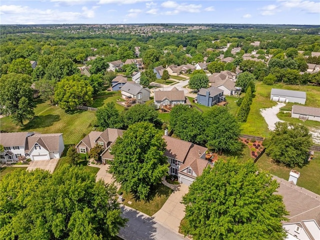 508 Ambersham Dr, Lees Summit, MO 64081 - aerial view of residential area