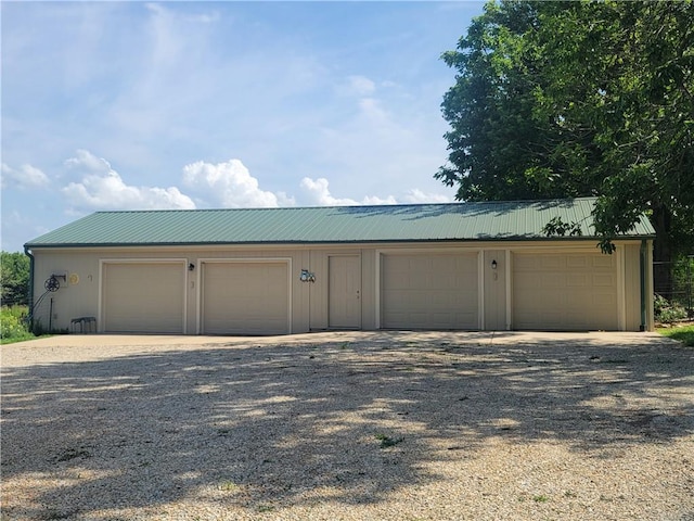 19823 74th St, Mclouth, KS 66054 - view of detached garage