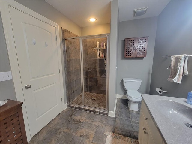 19823 74th St, Mclouth, KS 66054 - full bath featuring a stall shower and vanity
