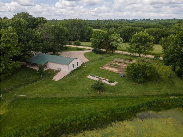 19823 74th St, Mclouth, KS 66054 - aerial view of sparsely populated area