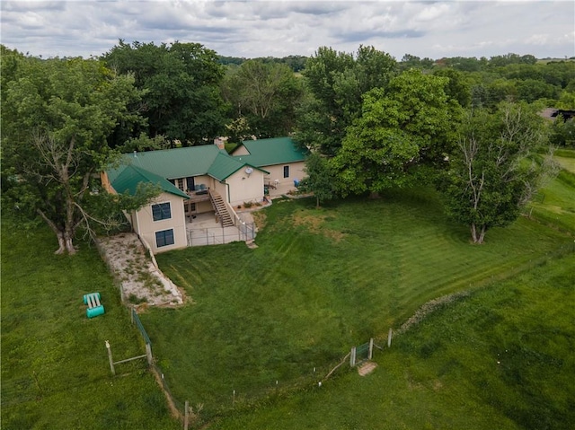 19823 74th St, Mclouth, KS 66054 - aerial view of property and surrounding area