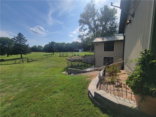 19823 74th St, Mclouth, KS 66054 - view of yard with a view of countryside