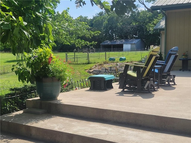 19823 74th St, Mclouth, KS 66054 - view of patio