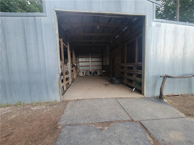 19823 74th St, Mclouth, KS 66054 - view of garage