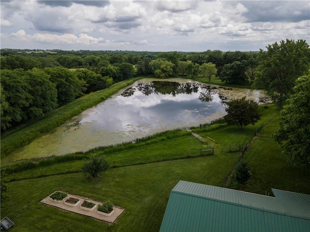 19823 74th St, Mclouth, KS 66054 - aerial overview of property's location featuring a large body of water