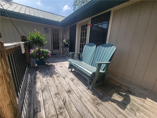 19823 74th St, Mclouth, KS 66054 - view of wooden deck