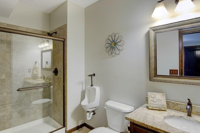 16324 S Locust St, Olathe, KS 66062 - full bathroom with vanity and a stall shower