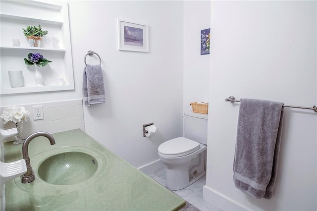 2439 Jasu Dr, Lawrence, KS 66046 - bathroom featuring toilet and vanity