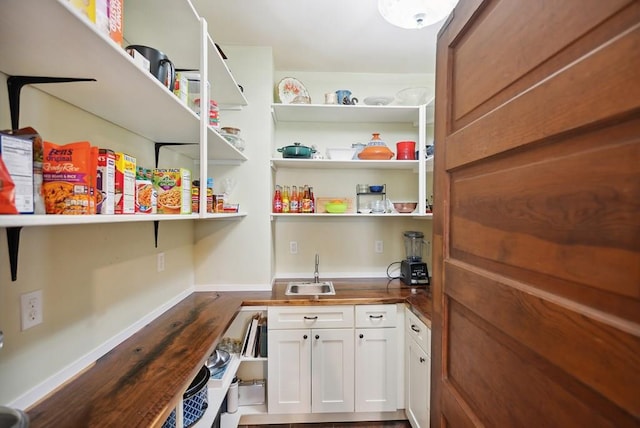 pantry featuring sink