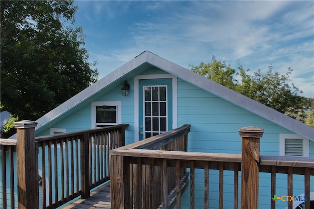 68 Silkstocking St, Port Lavaca, TX 77979 - view of deck
