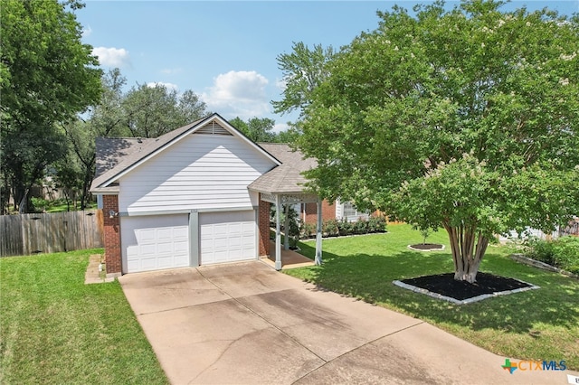 8302 Dove Valley Cv, Austin, TX 78729 - single story home featuring brick siding, driveway, roof with shingles, and a garage