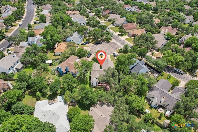 8302 Dove Valley Cv, Austin, TX 78729 - aerial view of residential area