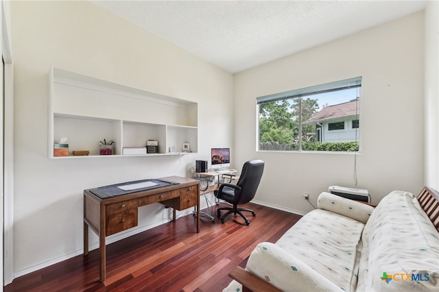 8302 Dove Valley Cv, Austin, TX 78729 - office space featuring wood finished floors and baseboards