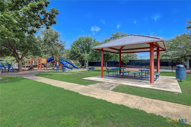 8302 Dove Valley Cv, Austin, TX 78729 - view of home's community with a gazebo