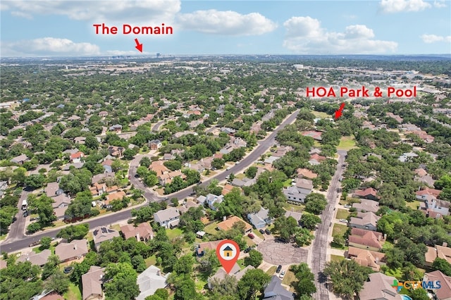 8302 Dove Valley Cv, Austin, TX 78729 - aerial view of residential area