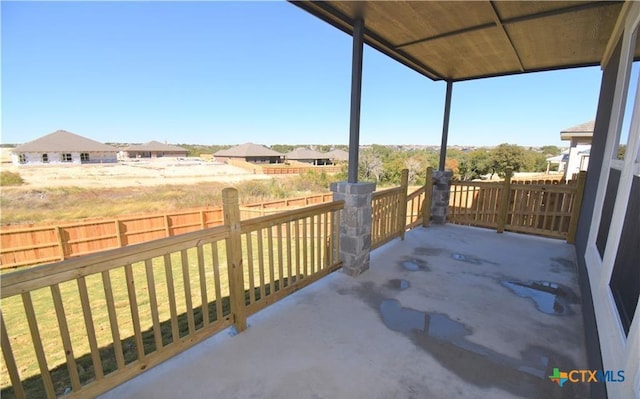 view of patio / terrace