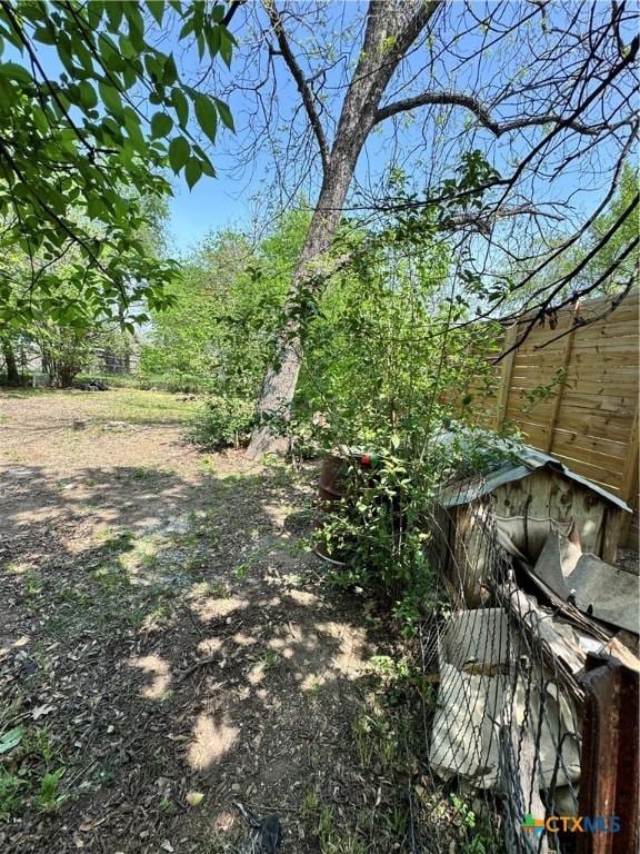 205 S Chestnut, Lampasas, TX 76550 - view of yard