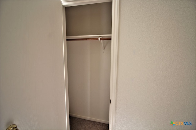 view of closet