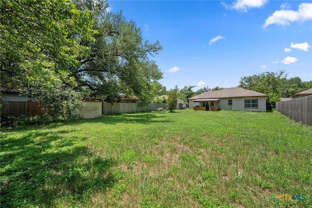 1503 Prather St, Taylor, TX 76574 - view of fenced backyard